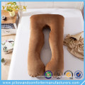 High Quality Good Price Polyester filling Pain Relief U Shaped Pragnancy Pillow